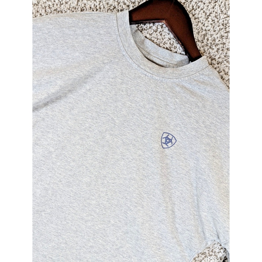 Ariat Gray Long Sleeve Tee